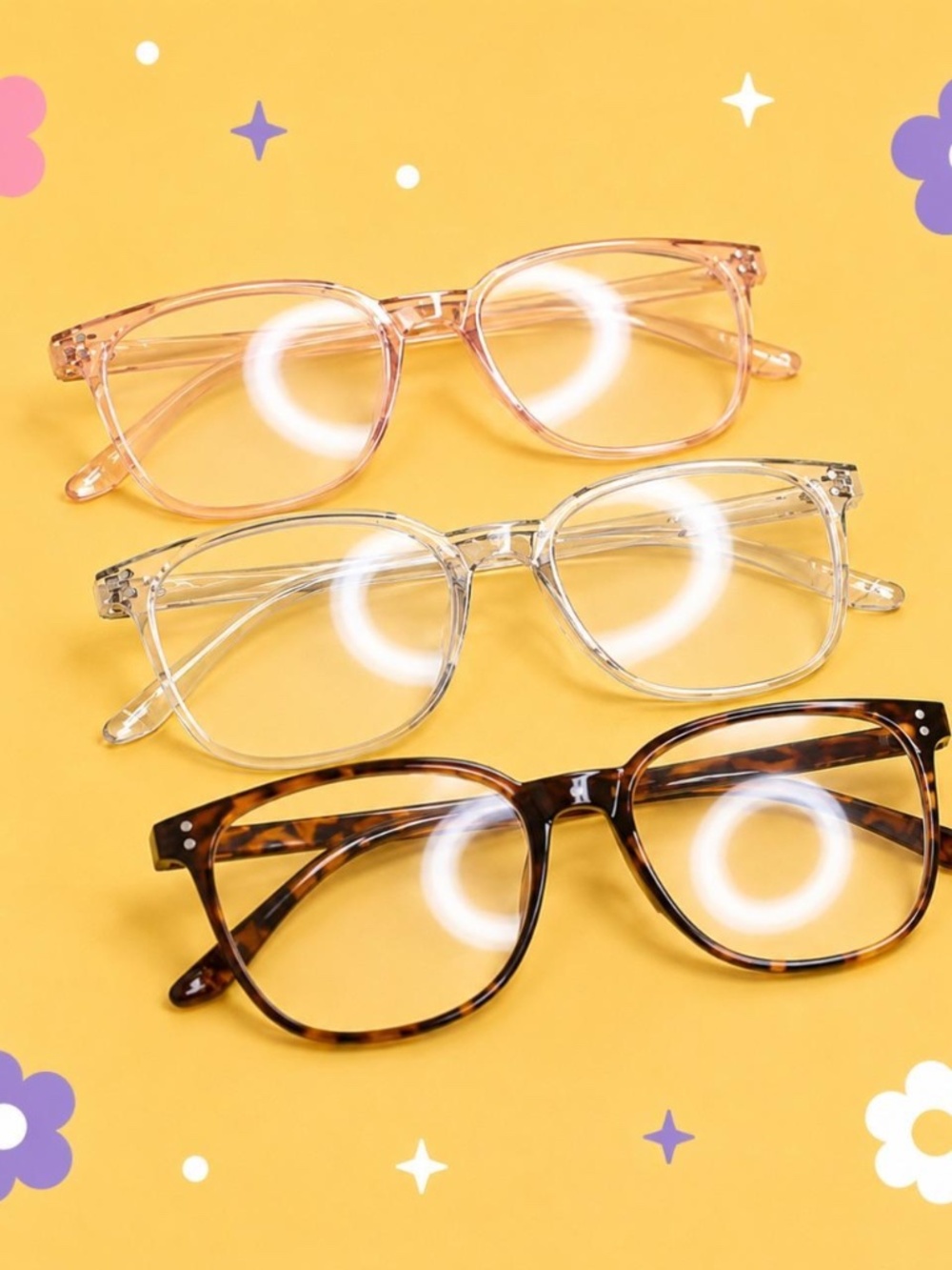 Blue Light Glasses 3 Pack Anti Blue Light Screen Glasses Computer Glasses